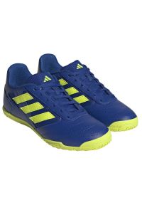 Adidas - Buty adidas Super Sala 2 In M GZ2558 niebieskie. Wysokość cholewki: przed kostkę. Kolor: niebieski. Materiał: materiał. Szerokość cholewki: normalna