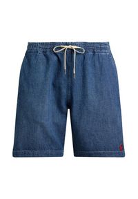 Polo Ralph Lauren Szorty jeansowe 710P02689001 Niebieski Regular Fit. Kolor: niebieski. Materiał: bawełna #3