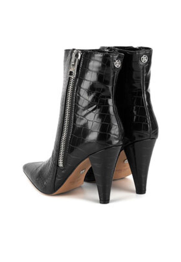 Nine West Botki BYCCC04 Czarny. Kolor: czarny. Materiał: materiał, syntetyk