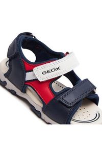 Geox Sandały B Sandal Flaffee Boy B4559A 08515 C0735 S Granatowy. Kolor: niebieski