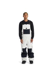Spodnie snowboardowe męskie DC Shoes Brigade 45K kombinezon. Kolor: biały. Materiał: poliester. Sezon: zima. Sport: snowboard