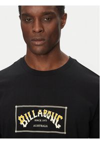 Billabong T-Shirt Arch EBYZT00167 Czarny Regular Fit. Kolor: czarny. Materiał: bawełna #8