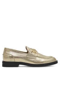 Eva Minge Loafersy MICHELLE-0107 Złoty. Kolor: złoty. Materiał: skóra #1