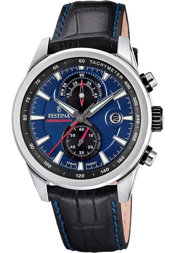 Zegarek męski Festina F20695-5 czarny. Kolor: czarny