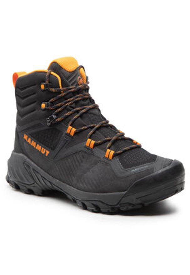 Mammut Trekkingi Sapuen High Gtx GORE-TEX 3030-04241-00132-1075 Czarny. Kolor: czarny. Materiał: materiał. Technologia: Gore-Tex. Sport: turystyka piesza