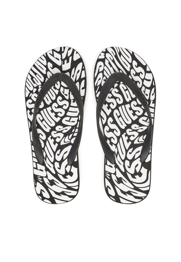 Japonki Guess. Kolor: czarny