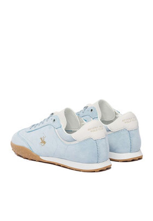 Beverly Hills Polo Club Sneakersy EO-L240044 Niebieski. Kolor: niebieski. Materiał: skóra, zamsz