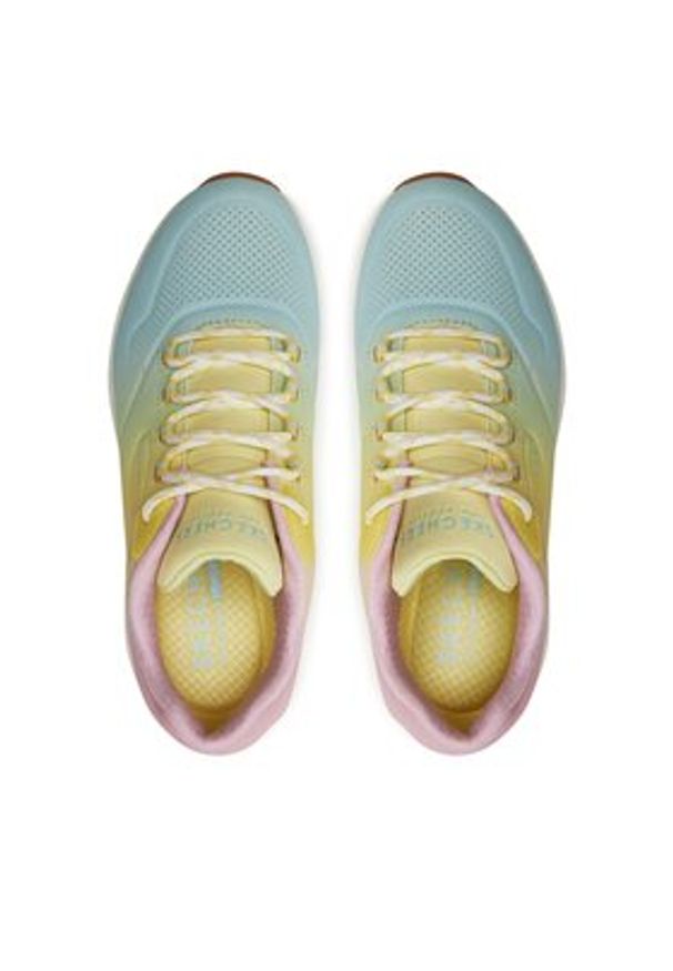 skechers - Skechers Sneakersy Uno 2 155628/WMLT Kolorowy. Kolor: niebieski. Materiał: skóra. Wzór: kolorowy