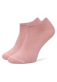 TOMMY HILFIGER - Tommy Hilfiger Skarpety krótkie 343024001 Różowy. Kolor: różowy. Materiał: bawełna #2