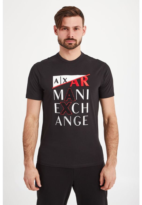 T-shirt Armani Exchange elegancki