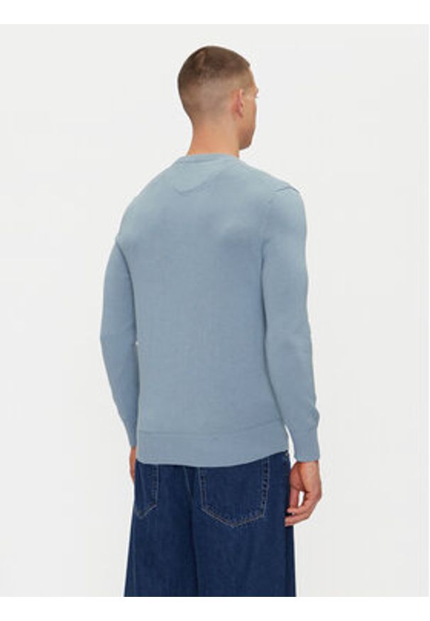 Timberland Sweter TB0A2BMM Niebieski Regular Fit. Kolor: niebieski. Materiał: bawełna