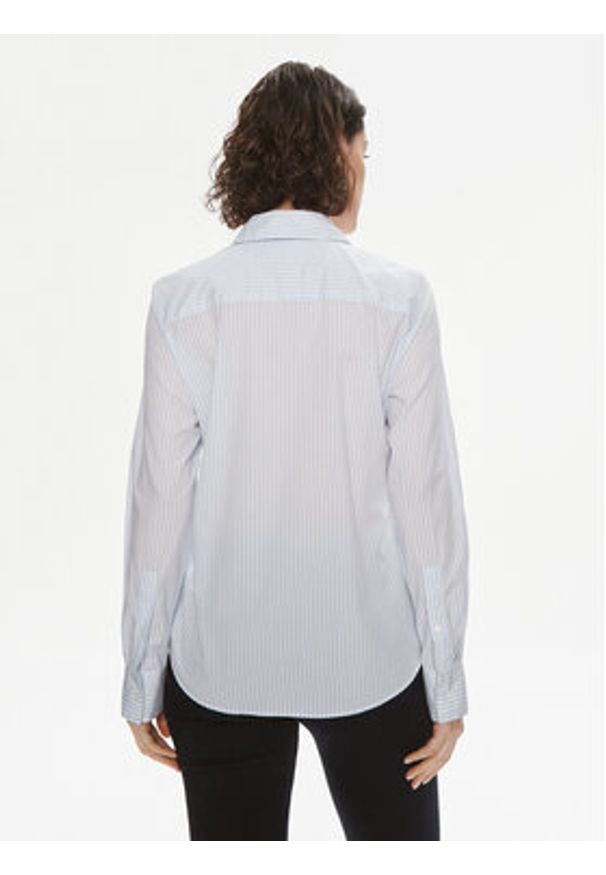 TOMMY HILFIGER - Tommy Hilfiger Koszula Essential WW0WW41002 Niebieski Regular Fit. Kolor: niebieski. Materiał: bawełna