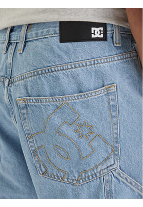 DC Shoes Szorty jeansowe EDYDS03037 Błękitny Baggy Fit. Kolor: niebieski. Materiał: bawełna