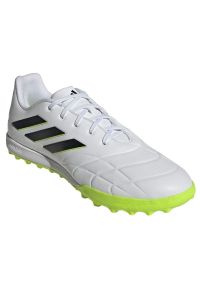 Adidas - Buty adidas Copa PURE.3 Tf M GZ2522 białe białe. Kolor: biały. Materiał: materiał