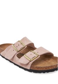 Birkenstock Klapki Arizona 1026170 Różowy. Kolor: różowy. Materiał: skóra, zamsz