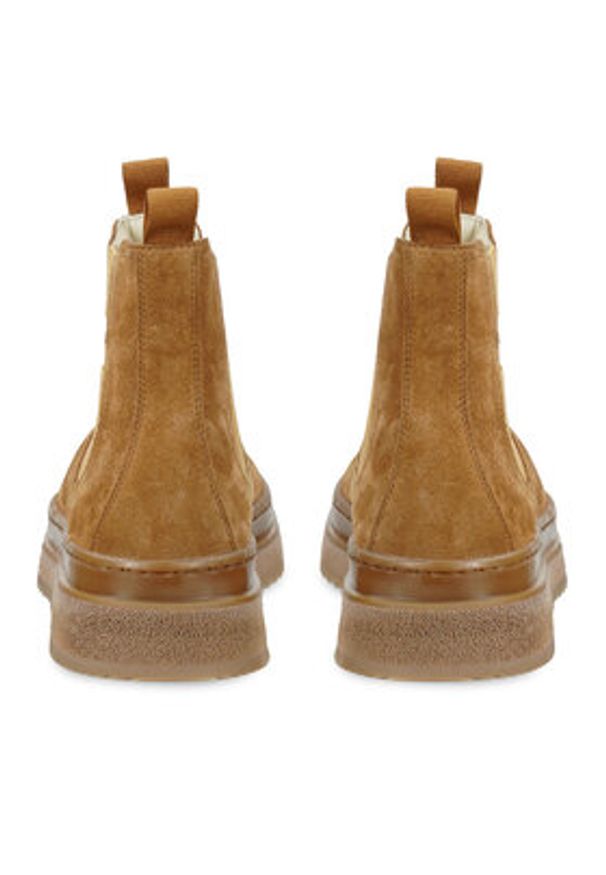 GANT - Gant Sztyblety 31553102 Brązowy. Kolor: brązowy. Materiał: zamsz, skóra