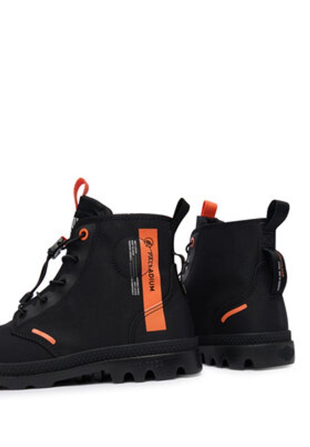 Palladium Trapery Pampa Lite Journey 79539-008-M Czarny. Kolor: czarny. Materiał: materiał