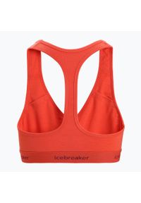 Icebreaker - Biustonosz termoaktywny icebreaker Sprite Racerback. Kolor: czerwony