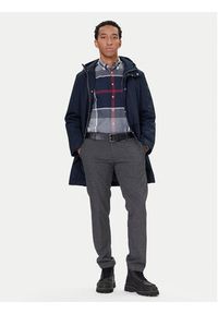 Marc O'Polo Parka 528 0022 71028 Granatowy Regular Fit. Typ kołnierza: polo. Kolor: niebieski. Materiał: bawełna, syntetyk #3