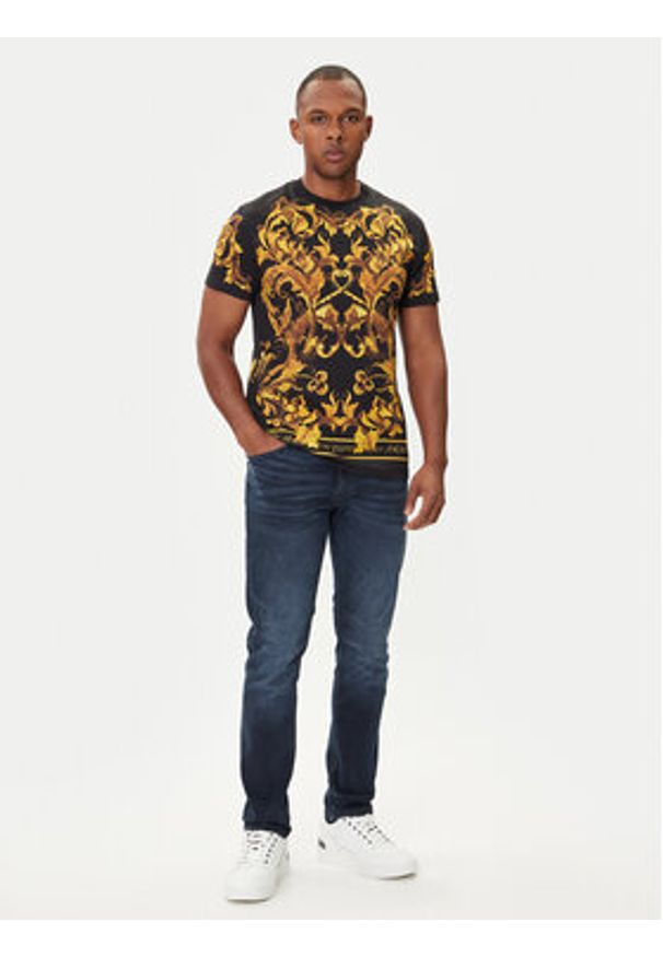 Versace Jeans Couture Jeansy 79GAB5D0 CDWAB Granatowy Slim Fit. Kolor: niebieski