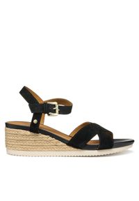 Espadryle Geox. Kolor: czarny #1