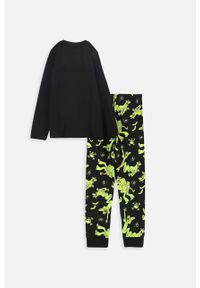 COCCODRILLO - Coccodrillo piżama bawełniana dziecięca x Scooby Doo kolor czarny wzorzysta. Kolor: czarny. Materiał: bawełna. Długość: długie #5