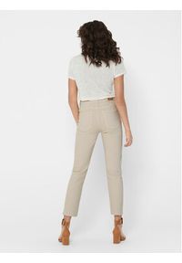 only - ONLY Jeansy Emily 15175323 Écru Straight Fit #4