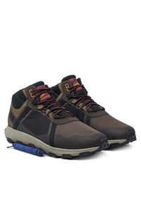 Timberland Sneakersy Winsor Trail Mid Lc TB0A41W7EJU1 Brązowy. Kolor: brązowy. Materiał: materiał #3