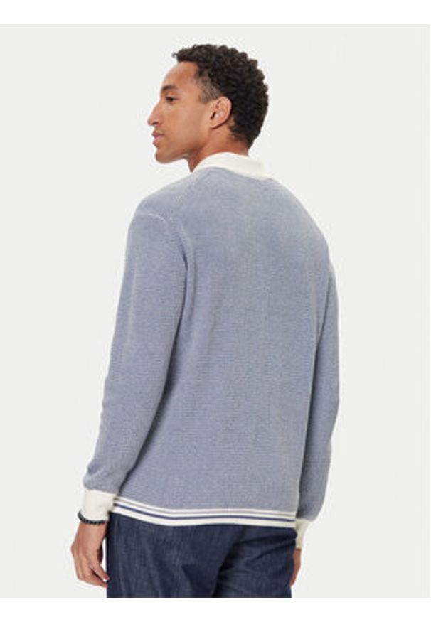 United Colors of Benetton - United Colors Of Benetton Polo 10C1K301N Granatowy Regular Fit. Typ kołnierza: polo. Kolor: niebieski. Materiał: bawełna