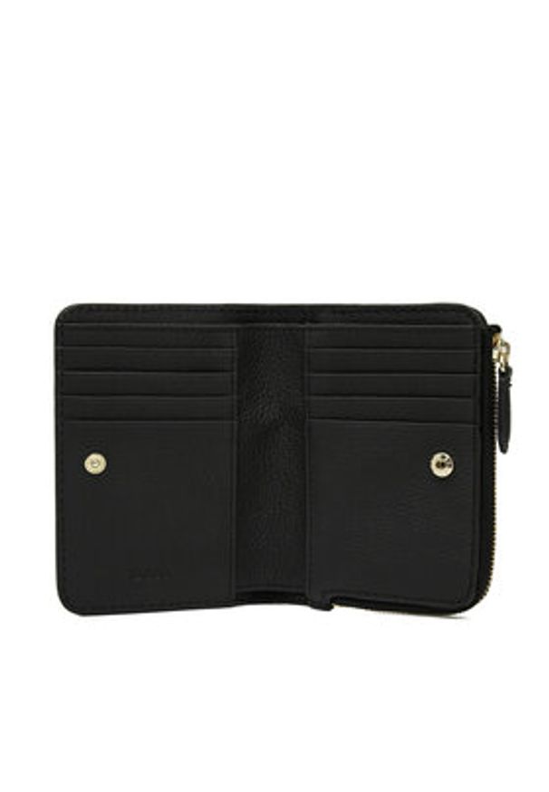 BOSS Portfel 50558032 Czarny. Kolor: czarny. Materiał: skóra