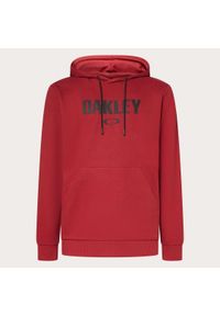Oakley Bluza Męska z Kapturem FOA404451-80U. Typ kołnierza: kaptur. Kolor: czerwony