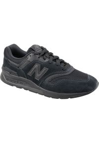 Buty New Balance M CM997HCI czarne. Zapięcie: sznurówki. Kolor: czarny. Materiał: zamsz, materiał. Szerokość cholewki: normalna