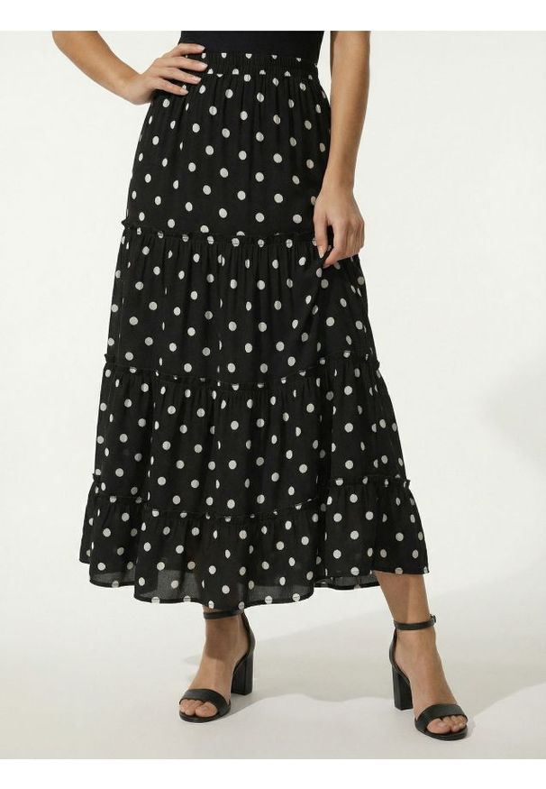 Sinsay - Sukienka midi z efektem stopniowania - wielobarwny