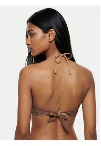 Guess Góra od bikini E6GJ12 KF600 Brązowy. Kolor: brązowy. Materiał: syntetyk #2