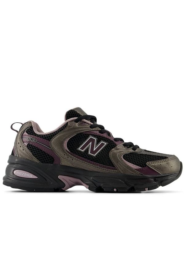 Buty New Balance MR530ADD - czarne. Kolor: czarny. Materiał: tworzywo sztuczne. Szerokość cholewki: normalna. Sezon: lato