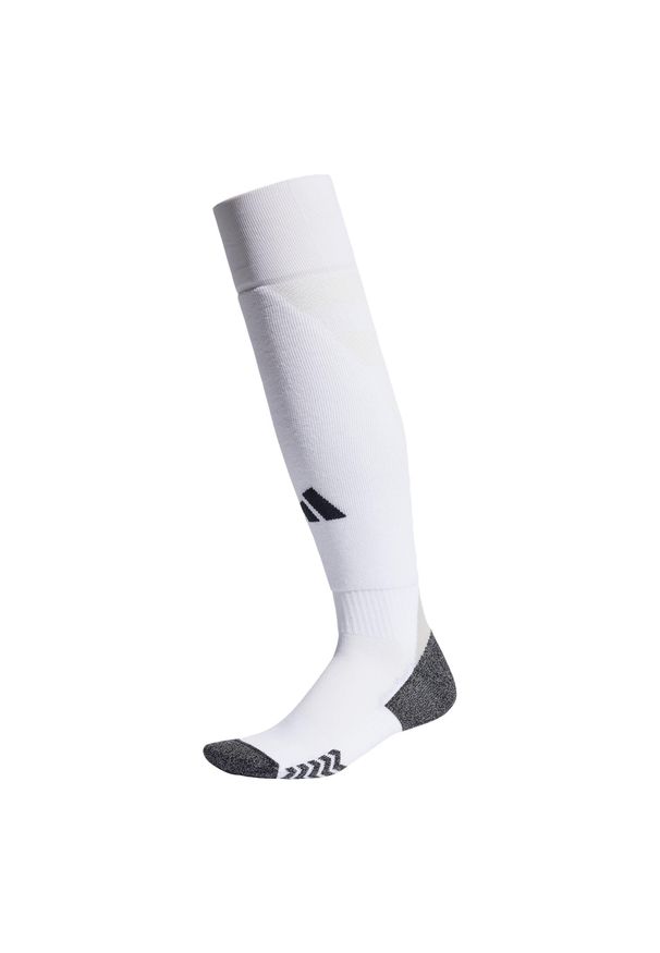 Adidas - Getry adi 24 AEROREADY Football Knee. Kolor: biały, wielokolorowy, czarny, szary. Materiał: materiał. Sport: piłka nożna