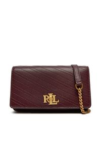 Lauren Ralph Lauren - Torebka LAUREN RALPH LAUREN. Kolor: czerwony