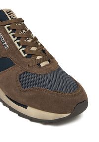 Napapijri Sneakersy Virtus NP0A88XU Brązowy. Kolor: brązowy. Materiał: zamsz, skóra