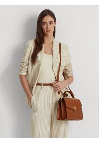 Lauren Ralph Lauren Torebka 431915781001 Brązowy. Kolor: brązowy. Materiał: skórzane #3