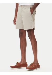 Polo Ralph Lauren Szorty materiałowe Prepster 710644995 Beżowy Classic Fit. Kolor: beżowy. Materiał: bawełna