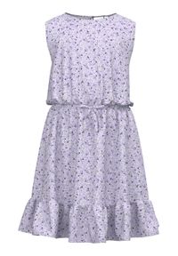Name it - NAME IT Sukienka 13215899 Fioletowy Regular Fit. Kolor: fioletowy. Materiał: syntetyk #1