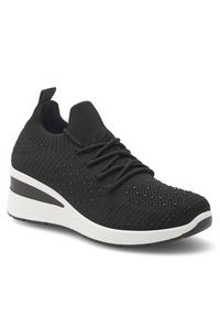 Jenny - JENNY Sneakersy WFA2704-2 Czarny. Kolor: czarny. Materiał: mesh, materiał