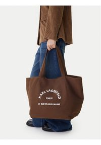 Karl Lagerfeld - KARL LAGERFELD Torebka A1W50006 Brązowy. Kolor: brązowy #1