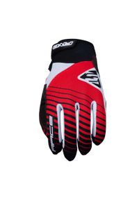 FIVE GLOVES - Rękawiczki RACE KIDS - CZERWONE (czerwone) - XL/06. Kolor: czerwony. Materiał: materiał. Sport: kolarstwo #1