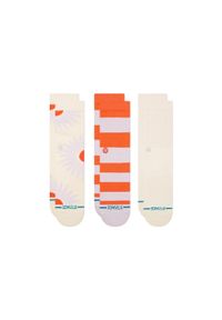 Skarpety damskie Stance Prowess Crew 3 Pack. Kolor: beżowy. Sport: turystyka piesza