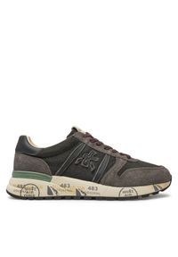 Premiata Sneakersy Lander 6984 Szary. Kolor: szary. Materiał: materiał