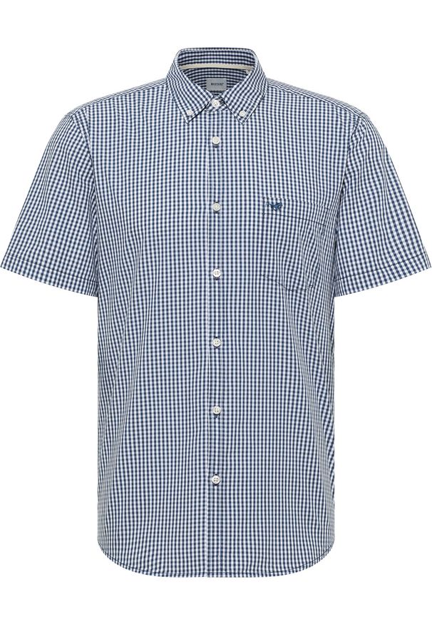 Męska Koszula Mustang Style Gilroy White Vichy Check 1016250 12706