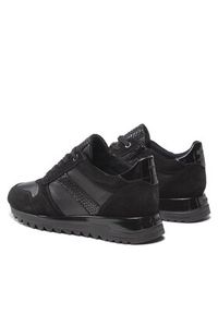 Geox Sneakersy D Tabelya A D15AQA A02285 C9997 Czarny. Kolor: czarny. Materiał: zamsz, skóra