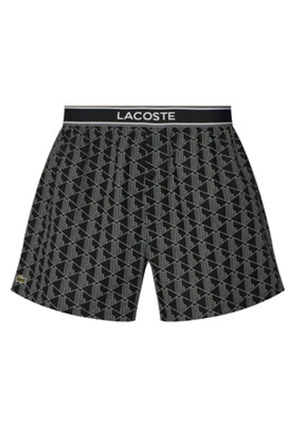 Lacoste Komplet bokserek 7H4972 Czarny. Kolor: czarny. Materiał: bawełna