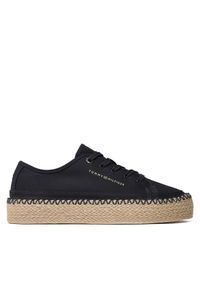 TOMMY HILFIGER - Espadryle Tommy Hilfiger. Kolor: niebieski